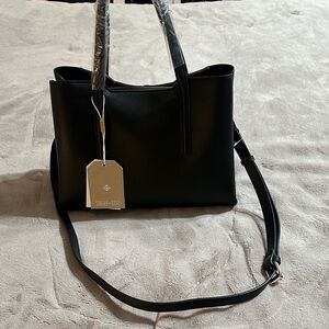 Chic Black Shoulder Bag